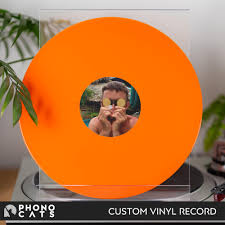 gepersonaliseerde vinyl plaat