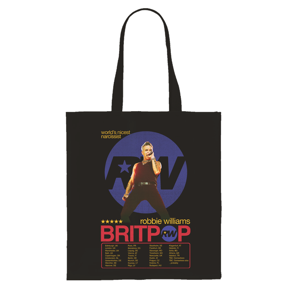 merchandising robbie williams