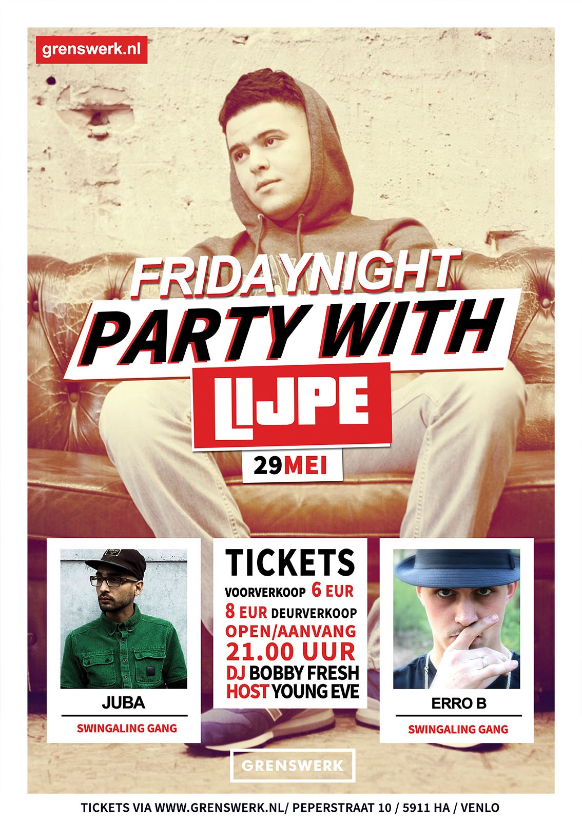 Koop Nu Jouw Lijpe Concert Tickets voor een Onvergetelijke Avond!