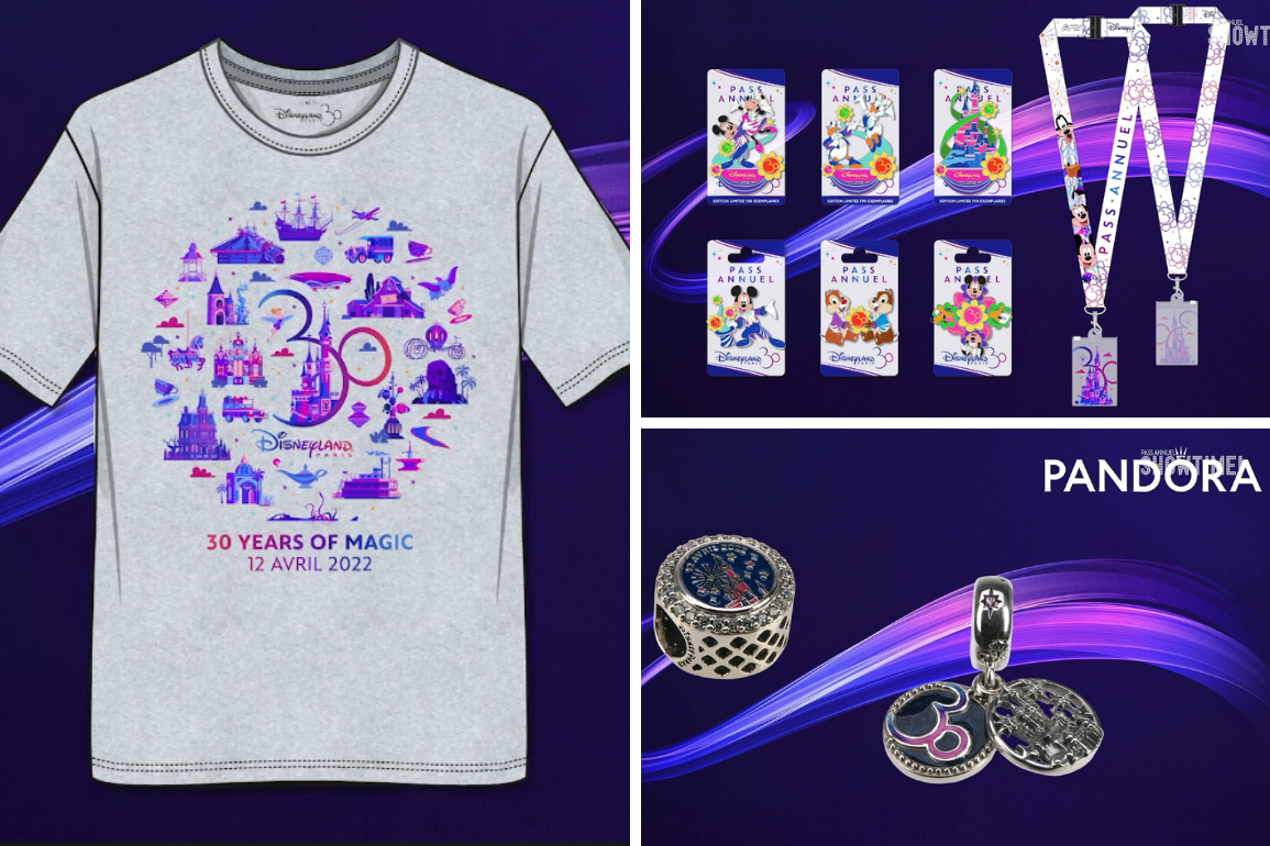 disneyland 30 merchandise