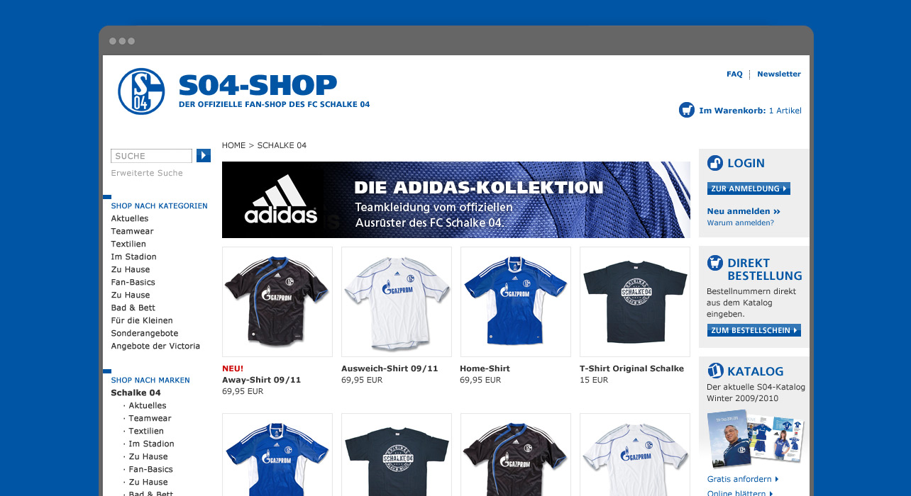 Schalke 04 merchandise: toon je clubtrots met de blauwwitte kleuren